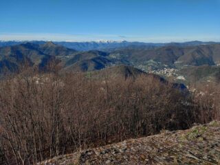Veduta verso Est dai bastioni di Forte Ratti