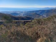 Veduta verso Genova da Forte Ratti