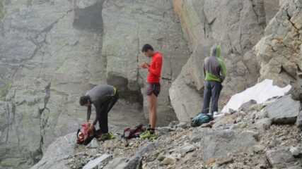 Alla base del colle Monveso