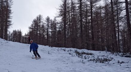 Inizio discesa così cosi