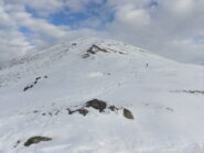 Il tratto in cresta.