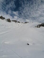 Fine del pendio, discesa fantastica