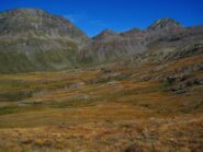 Vista sulla Finestra di Champorcher, in basso il Rif.Sogno