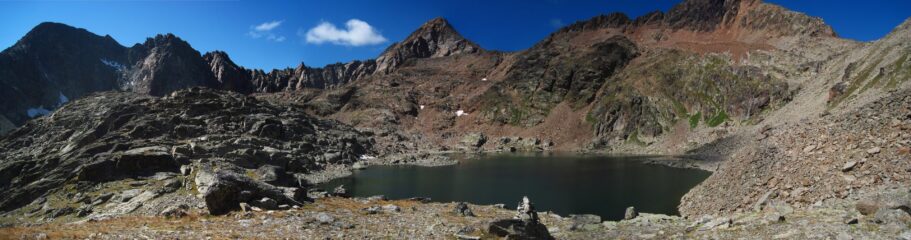 Il lago di Lussert superiore, quota 2907 m