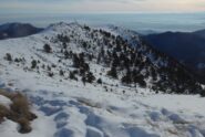 Salendo verso la Merla