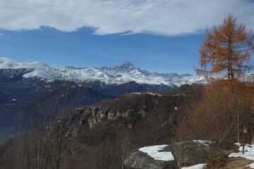 Il Monviso, da qui veramente imponente