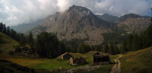 Laris inferiore, sulla via del rientro, a quota 1898