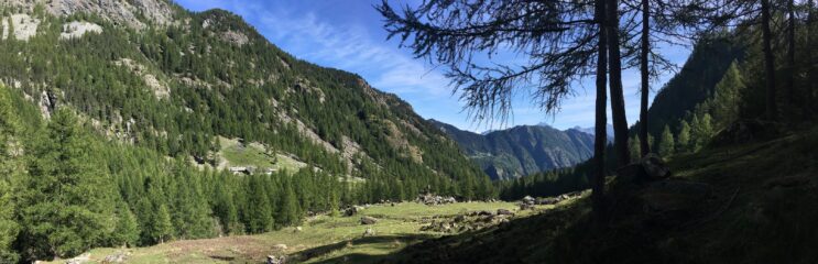 Ourty dal sentiero 4E, oltrepassato il ponte