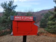 Arnia per scambiare libri da leggere.