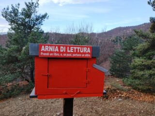 Arnia per scambiare libri da leggere.