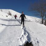 discesa alta su strada terreno aperto