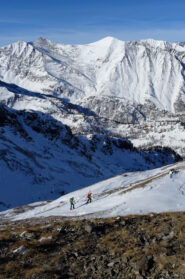 Dorsale verso la cima
