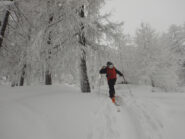 In salita