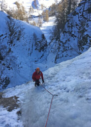 Eugenio in uscita dal tiro chiave
