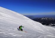 Discesa verso il colle di Gilba