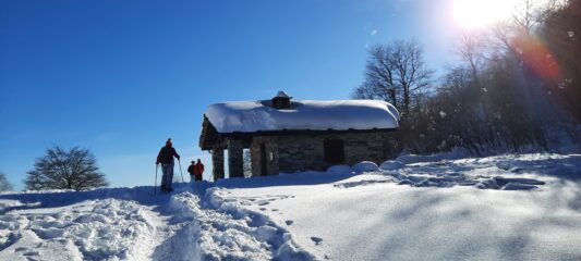La baita del Colle della Portia