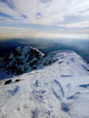 Dal cucuzzolo poco oltre la cima Sud