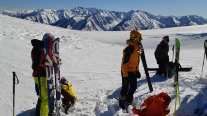 Preparazione alla discesa