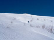 Nik sul pendio est sotto Rocca Balma