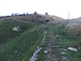 Mulattiera verso il Monte Borriga