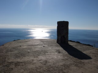 Da uno dei bunker sotto Monte Moro