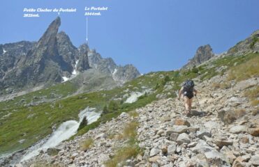 Salendo il Vallone d'Arpette de Saleina