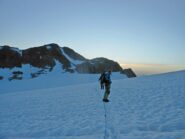 Sul Plateau du Trient albeggia.