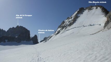Tratto verso la Fenetre de Saleina.