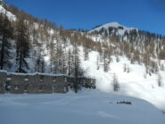 Pian la Selle; sullo sfondo la Croce di San Giuseppe