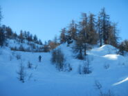 parte alta del percorso