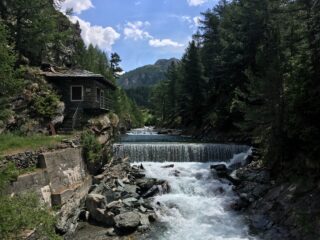 Attraversamento del Torrente Urtier a Goille