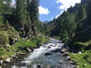 Attraversamento del torrent di Bardoney