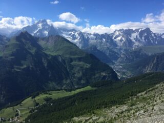 La vista verso il bianco