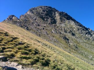 La Testa Nera dal Colle di Chamolé