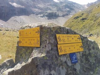 Bivio a quota 2375, nel pianoro sopra il Bivacco