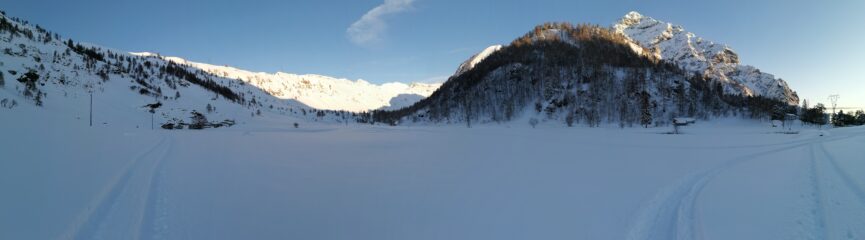 Panoramica della piana di Biandino