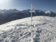 Arrivo in cima e panorama 