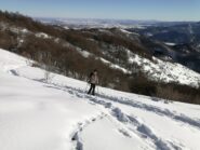 Arrivo alla Colletta delle Piastre... 