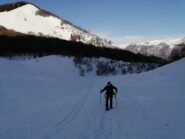 Attraversando il Pra' d'la Sala al mattino
