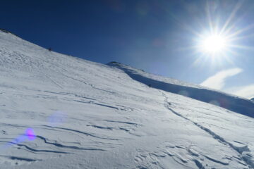neve ventata nella parte alta