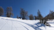 bella neve anche verso Garino