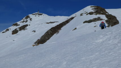 la Colma di Mombarone vista dalla Bocchetta di Quarn