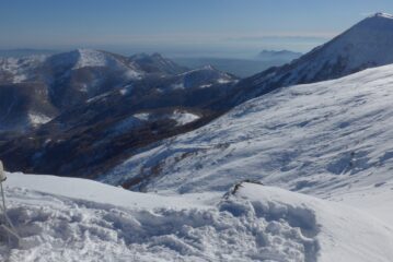Panorama verso la pianura