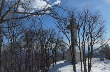 La vetta innevata
