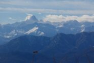 Il Monviso con nuvole e vento