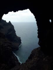 La sottostante Playa Barranco Seco