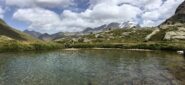Vista sul Gran Paradiso, al termine del Piano del Nivolet