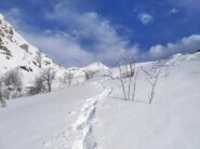 Giù verso la Garitta