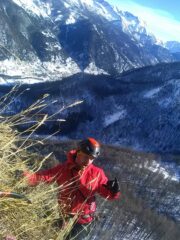 Panoramino all'uscita del candelino del terzo tiro