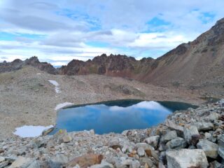 Il Lago Gelato, nel Vallone di Arbolle
